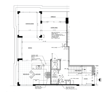 floorplan for penthouse_900_U